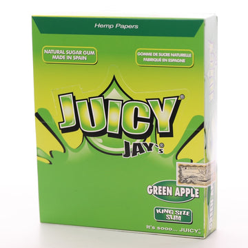 Juicy Jay's King Size Slim - Green Apple