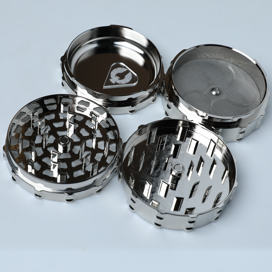 Phoenician Engineering Chrome Limited Edition Grinder - 78mm