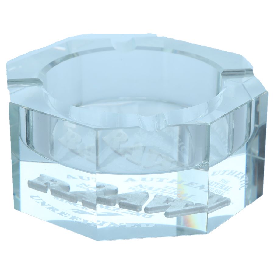 Raw Lead-Free Crystal Glass Ashtray