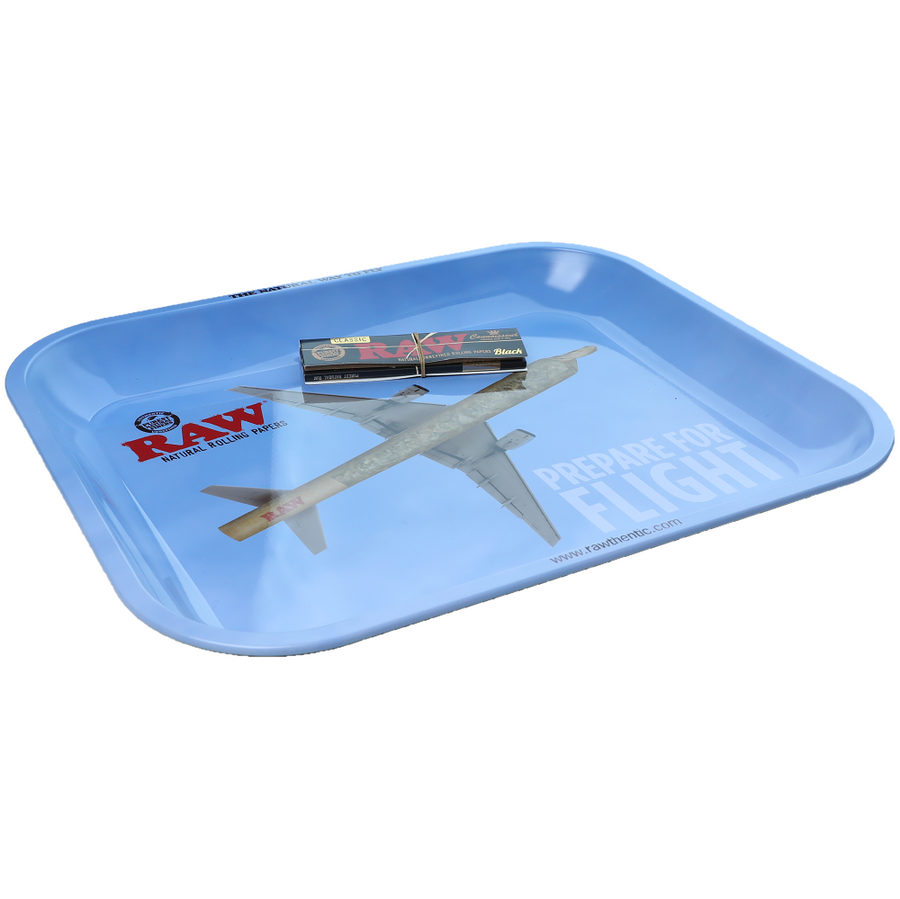 Raw Prepare for Flight Rolling Tray - Large