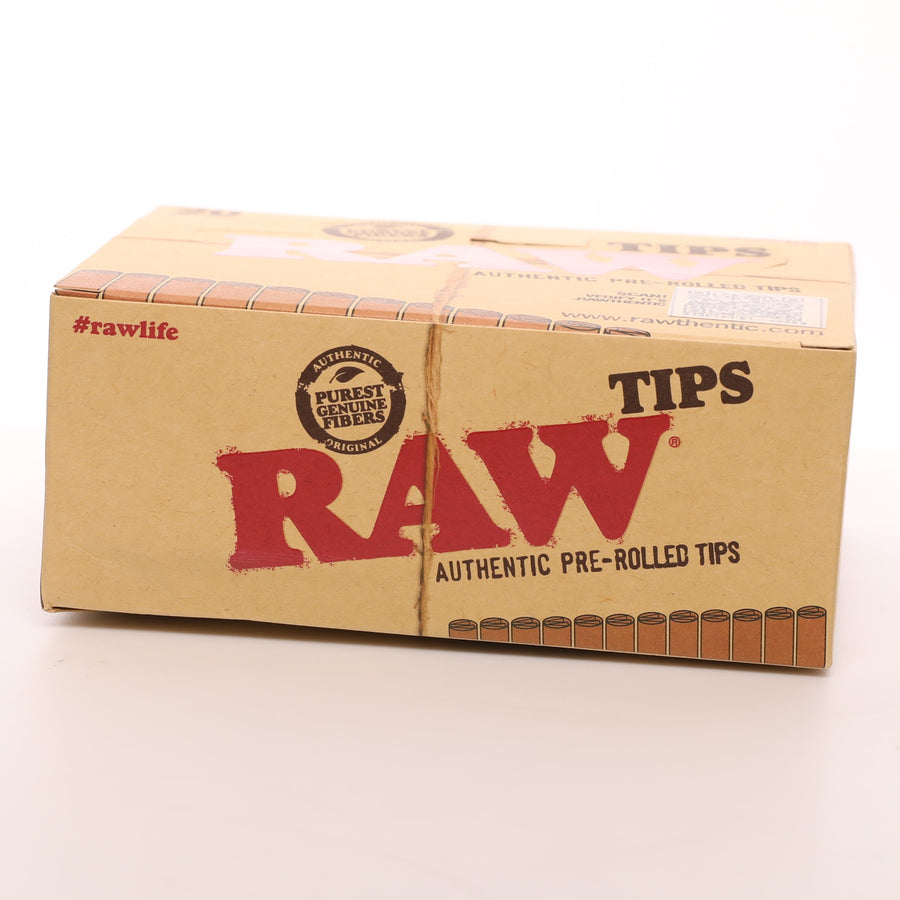 Raw Pre-Rolled Natural Unrefined Rolling Tips