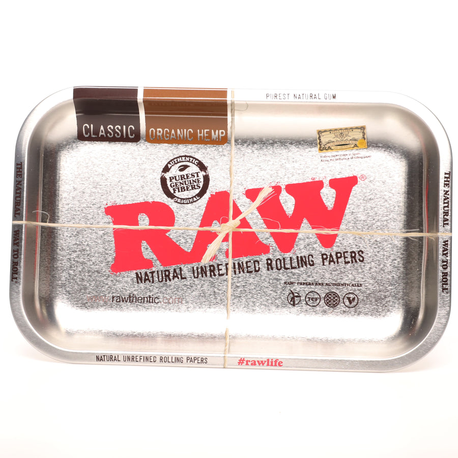 Raw Stainless Limited Edition Rolling Tray - Medium