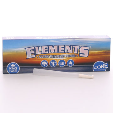 Elements King Size Pre-Rolled Cones - Box of 40
