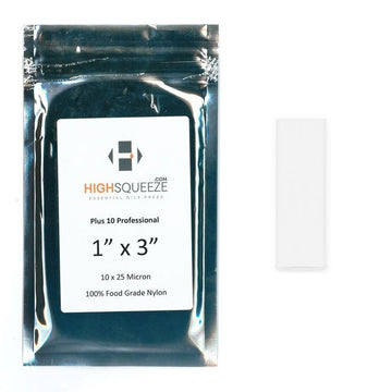 High Squeeze Essential Oil Micron Press Bags - 25 Micron