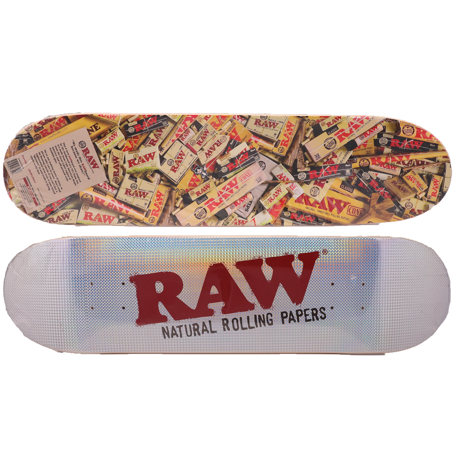 Raw Rainbow Holo-Foil Skateboard