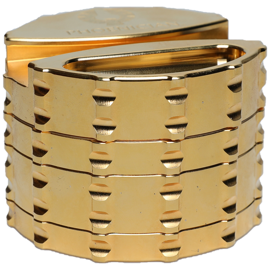 Phoenician Engineering 24k Gold Limited Edition Grinder - 78mm