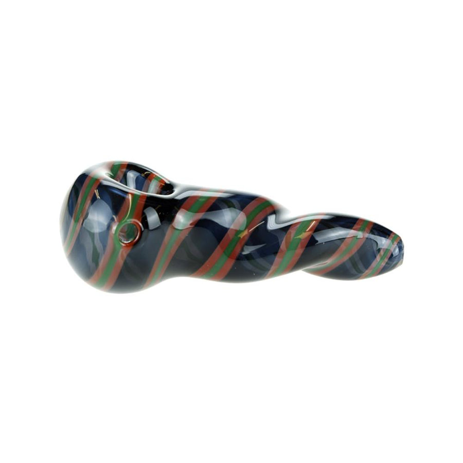 G-Spot Twisted Glass Spoon Pipe