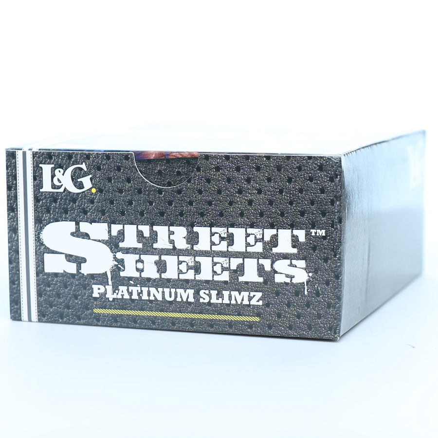 Street Sheets Platinum Slimz King Size Slims with Filter Tips
