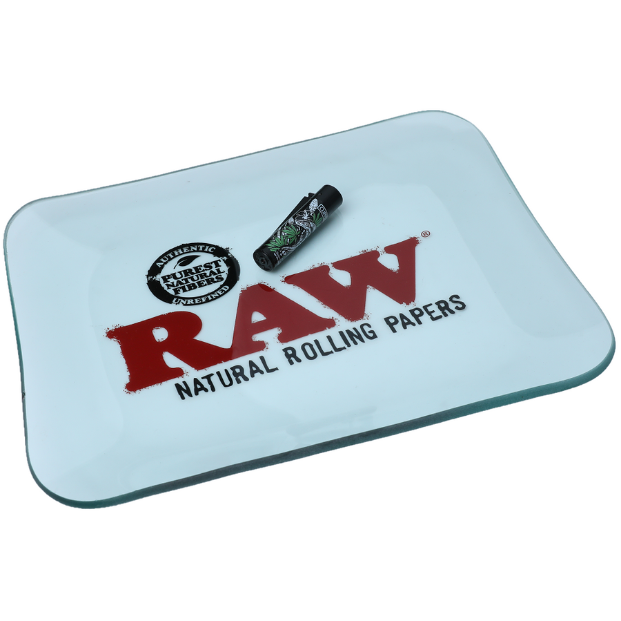 Raw Glass Rolling Tray - Large