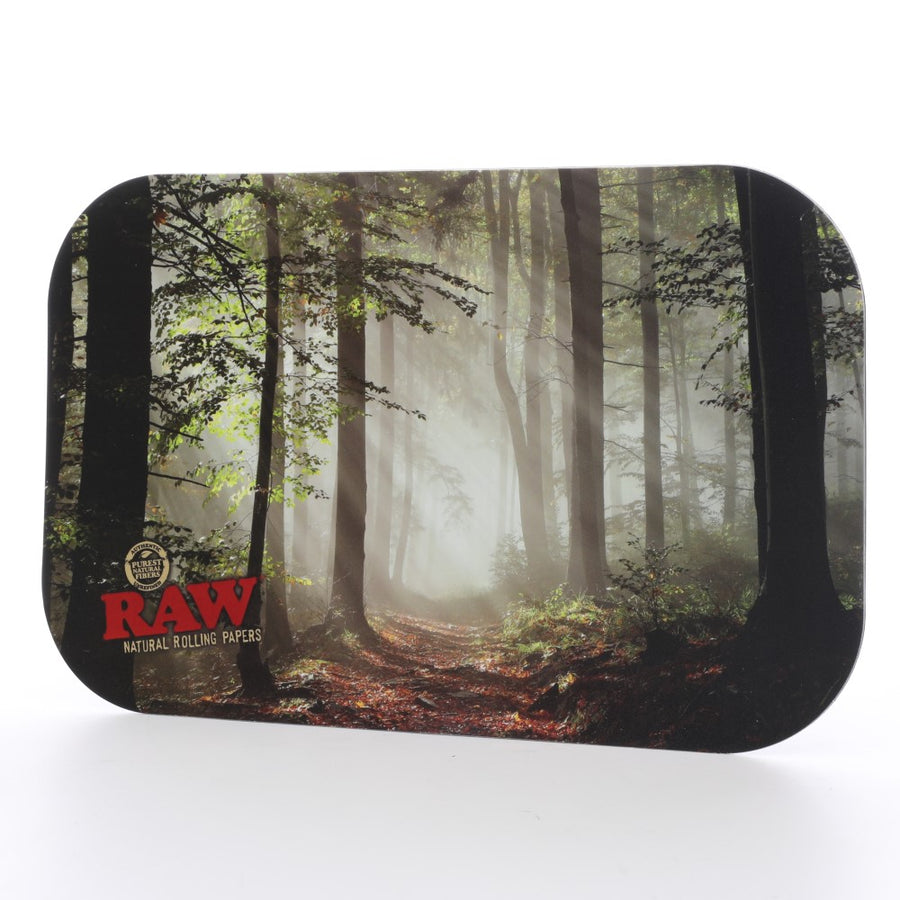 Raw Forest Magnetic Cover for Rolling Tray - Medium