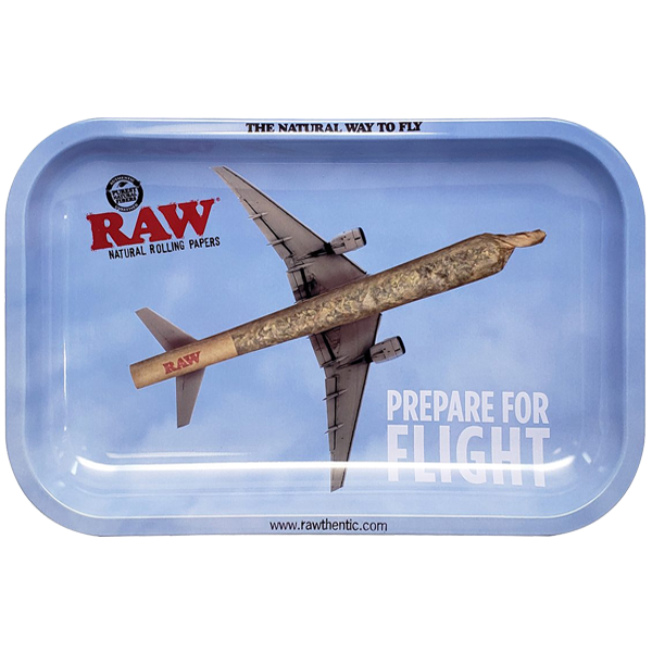 Raw Prepare for Flight Rolling Tray - Medium