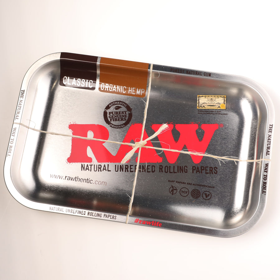 Raw Stainless Limited Edition Rolling Tray - Medium